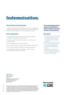 Indemnisation