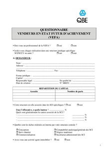 Questionnaire VEFA (PDF 240Kb)