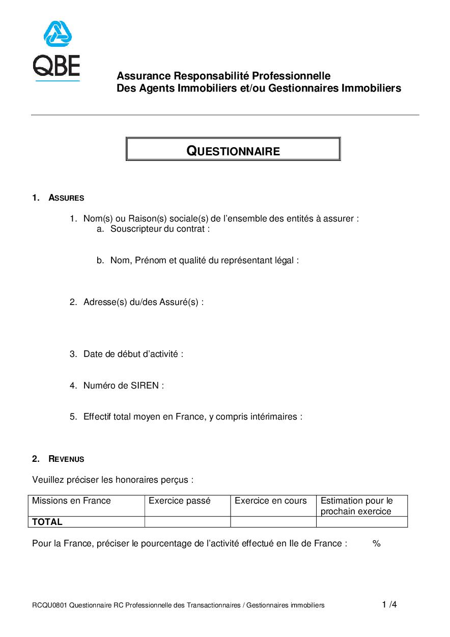 Questionnaire Transaction/Gestion immobilière (PDF 87Kb)