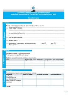Questionnaire Bureau d’études industriel (PDF 41Kb)