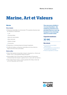 Marine, Art & Valeurs